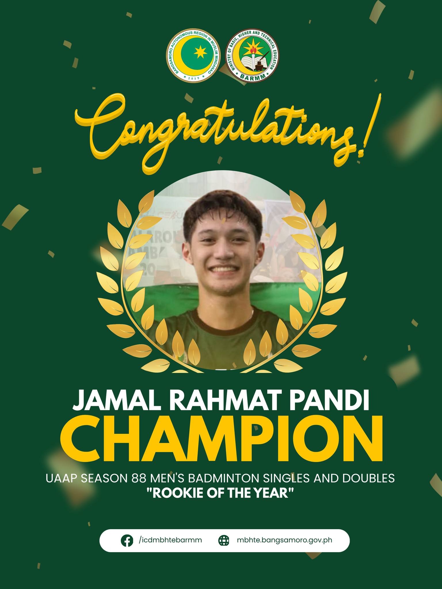 𝐅𝐫𝐨𝐦 𝐁𝐀𝐑𝐌𝐌𝐀𝐀 𝐭𝐨 𝐔𝐀𝐀𝐏 𝐆𝐥𝐨𝐫𝐲! Alhamdulillah and congratulations to Mr ...