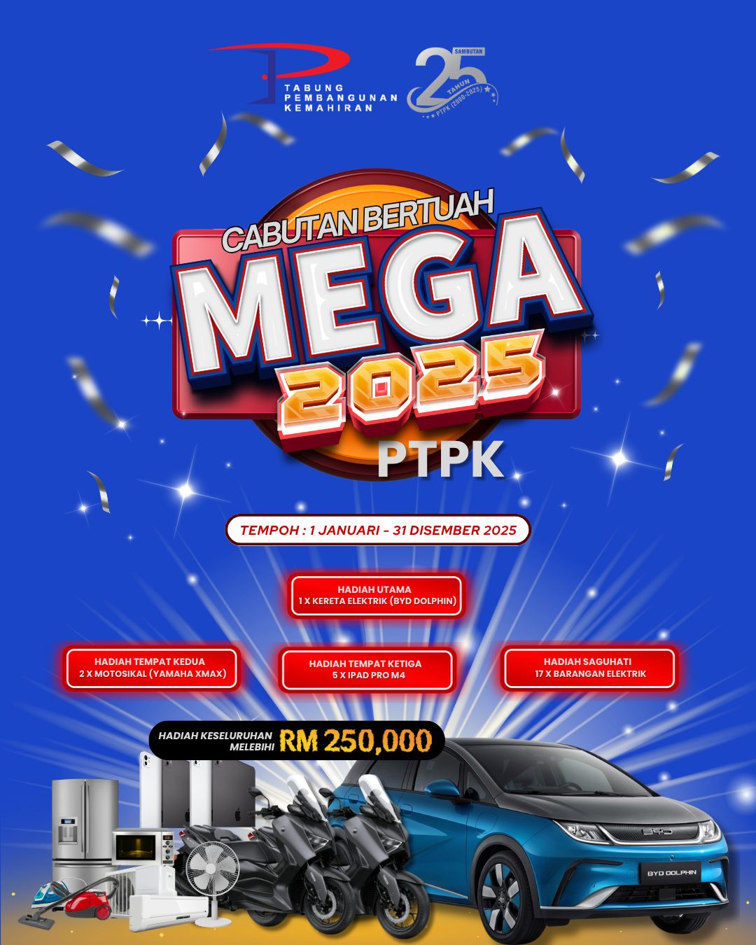 Perbadanan - 𝐉𝐎𝐌 𝐒𝐄𝐑𝐓𝐀𝐈 𝐂𝐀𝐁𝐔𝐓𝐀𝐍 𝐁𝐄𝐑𝐓𝐔𝐀𝐇 𝐌𝐄𝐆𝐀 𝟐𝟎𝟐𝟓 𝐒𝐄𝐌𝐏𝐄𝐍𝐀 𝟐𝟓 𝐓𝐀𝐇𝐔𝐍 ...