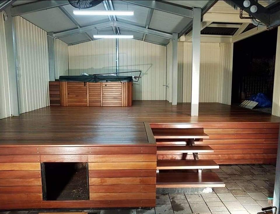 UNS Build - Another great outdoor entertainment area....