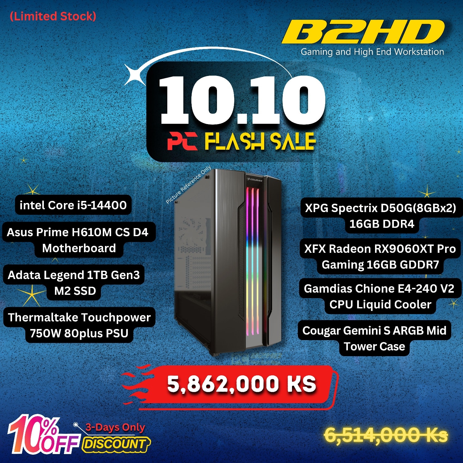 B2HD Computer, Gaming PC and High End Workstation | Yangon