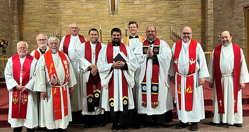 Minnesota - Rev. Bradley Akey was installed on August 3 as pastor of ...