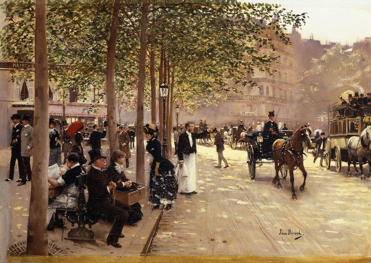 Le Boulevard Saint-Denis, Paris