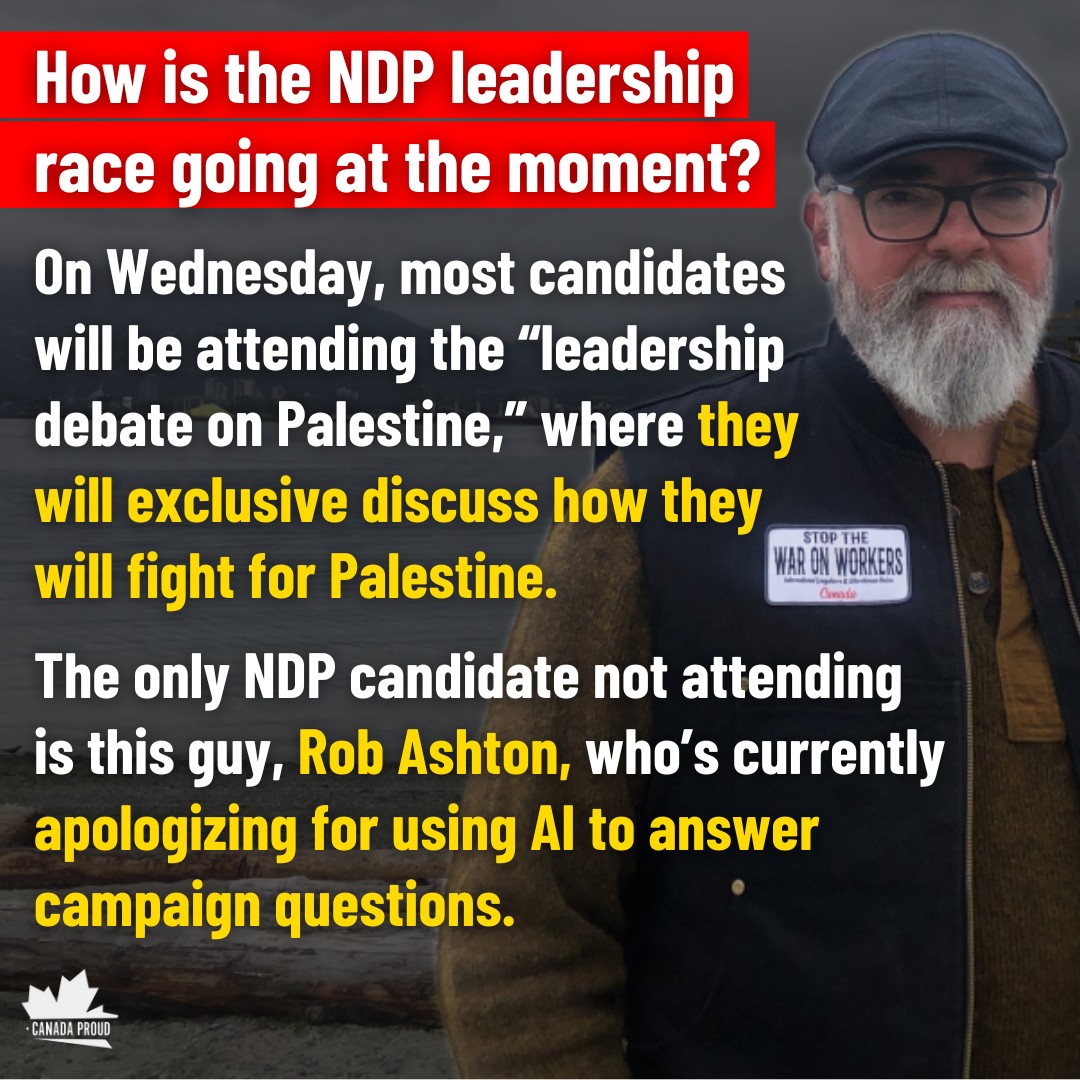 Canada - In other words, there are once again zero serious candidates ...