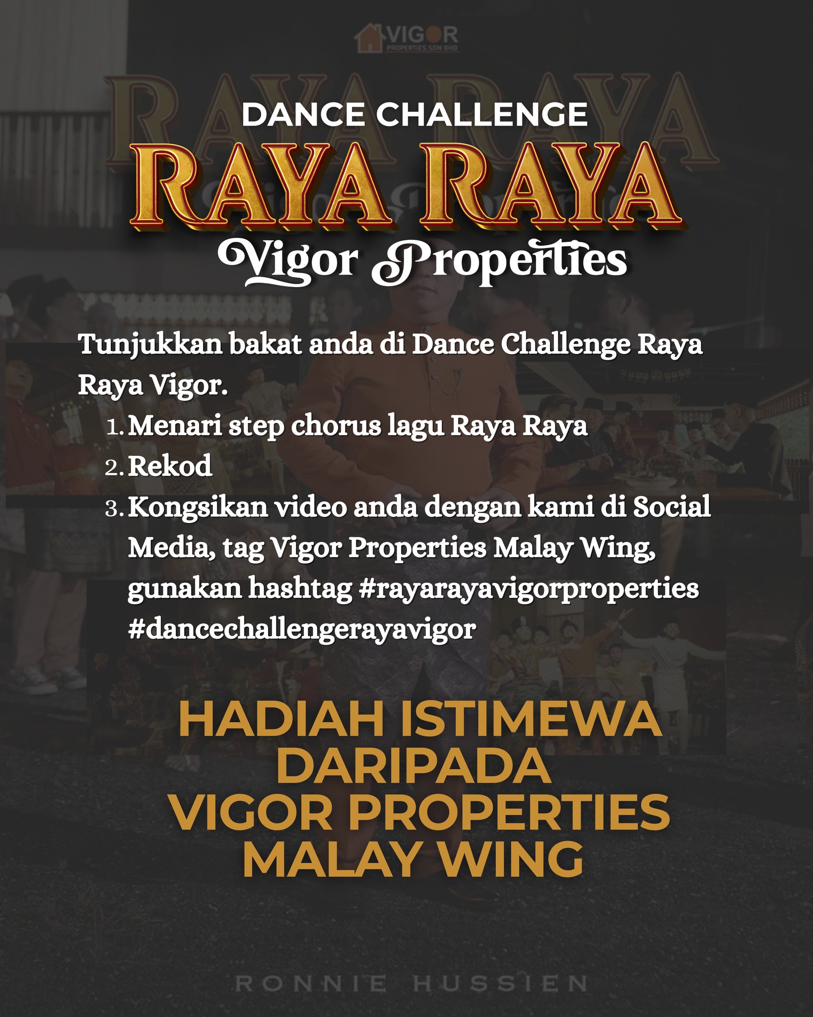 Vigor - 💃 Ready Nak Meriahkan Raya? 💃 Sertai Dance Challenge Raya-Raya ...