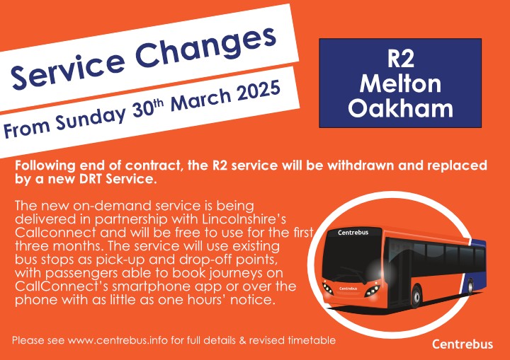 Centrebus - Following end of contract, the R2 service will be withdrawn ...