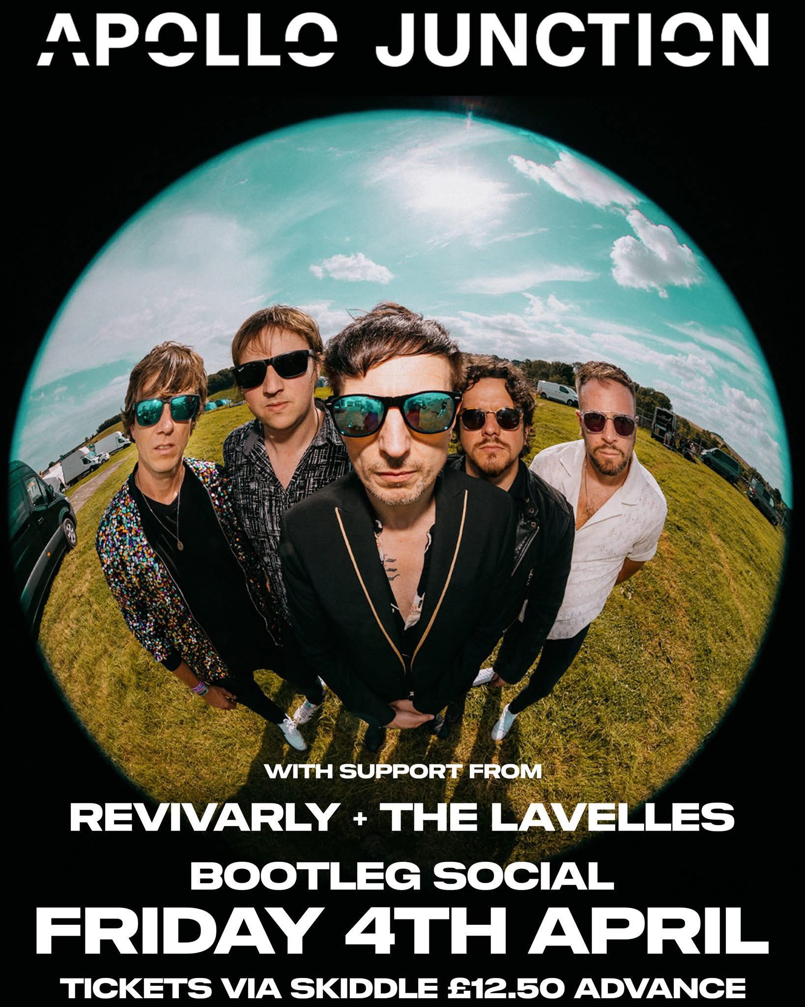 Bootleg - COMING SOON Apollo Junction, Revivarly, The Lavelles at ...