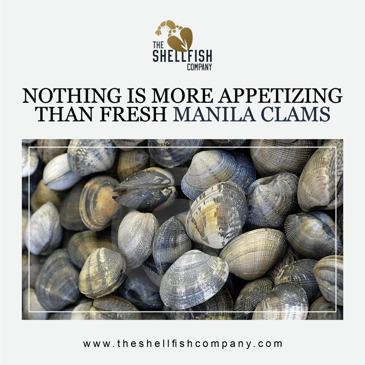 The Shellfish - Manila clams are oval and can be identified by their ...