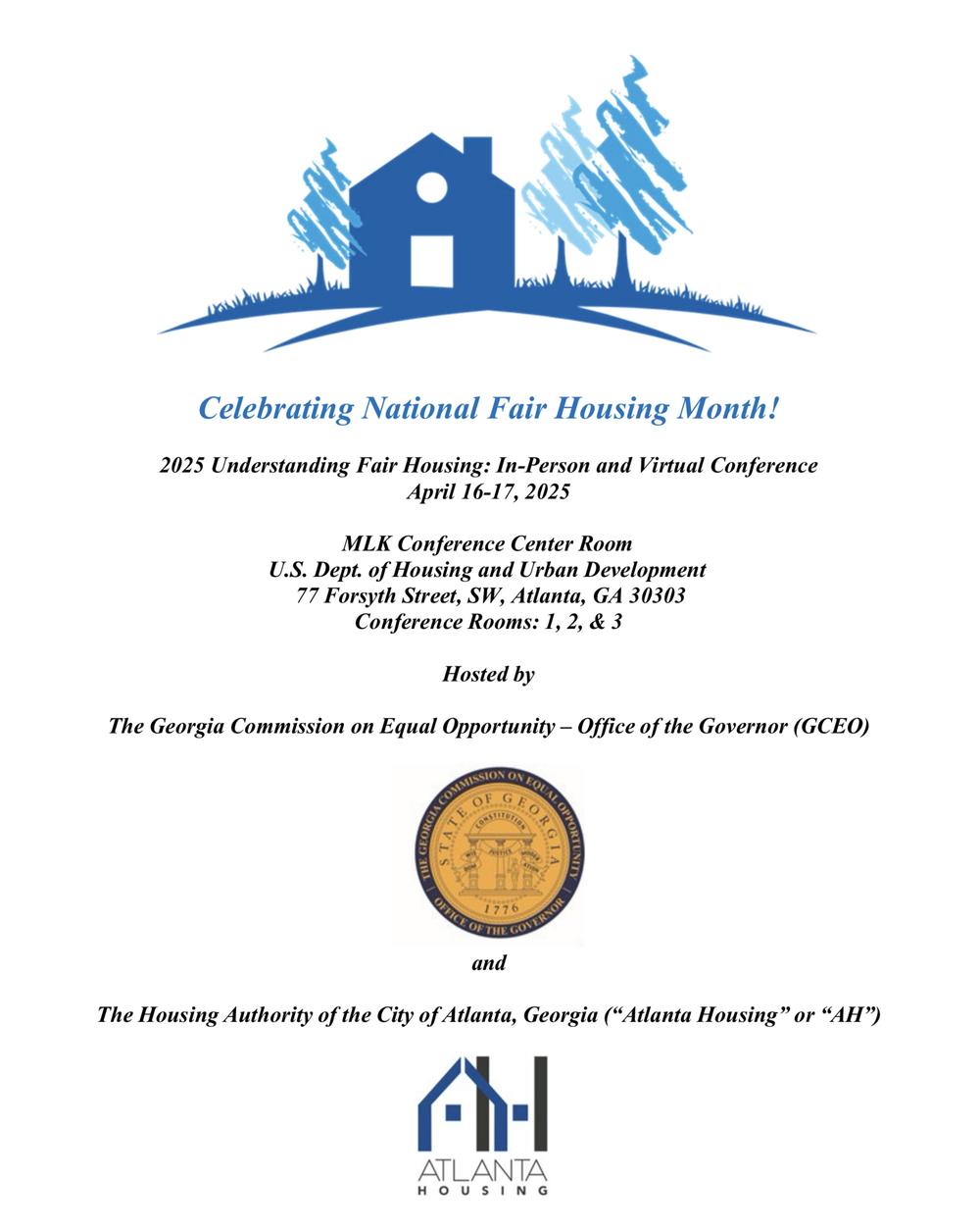 Atlanta - It's National Fair Housing Month! Join us for the 2025 ...