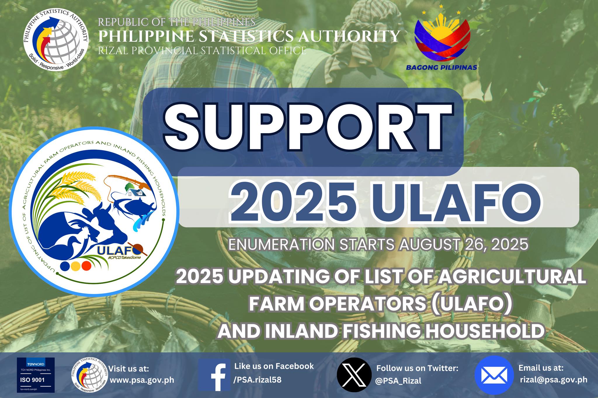 OneCainta - 📣MAHALAGANG PAALALA 📊 2025 ULAFO-LMFLC Enumeration Ngayong ...