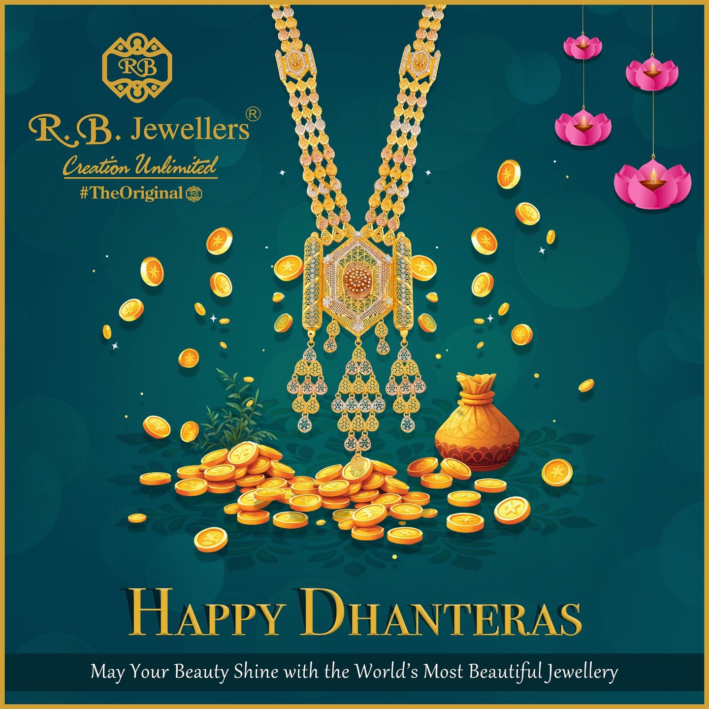 R.B.Jewellers - On this sacred day of Dhanteras, invite... | Facebook