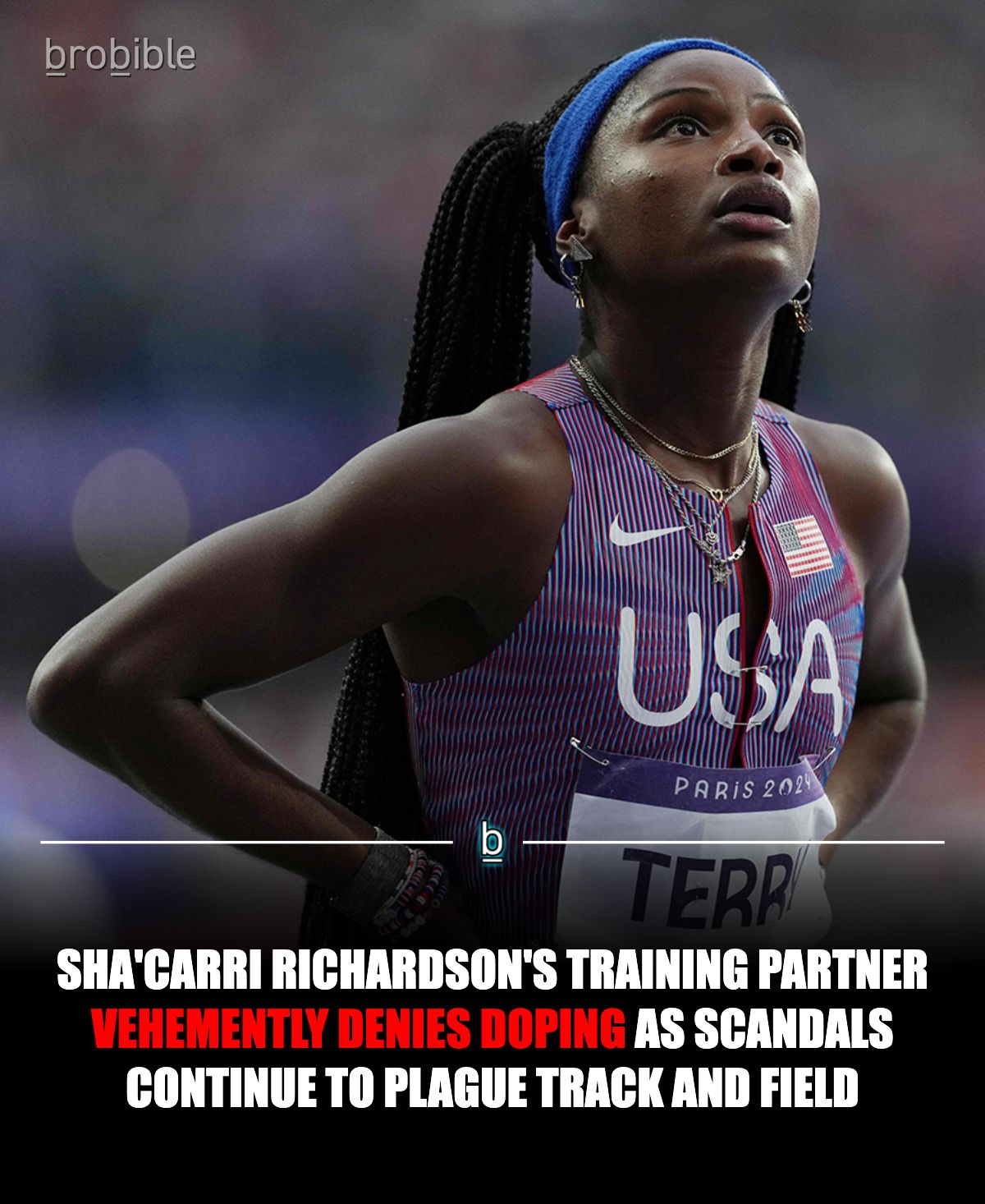 BroBible - Tawnisha Terry wants to be very clear that she is a clean ...