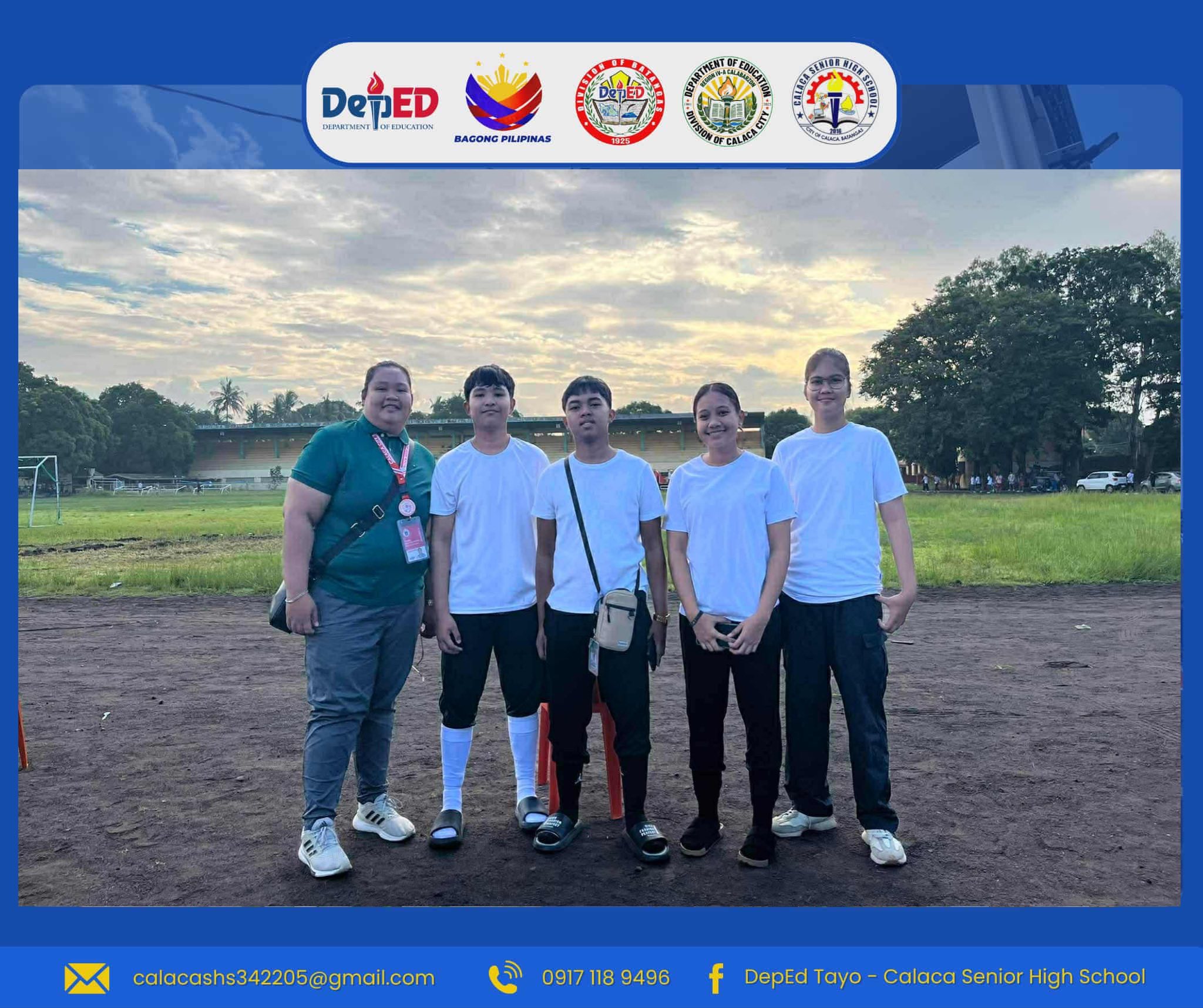DepEd - Calaca Senior High School proudly represents Calaca City in the ...
