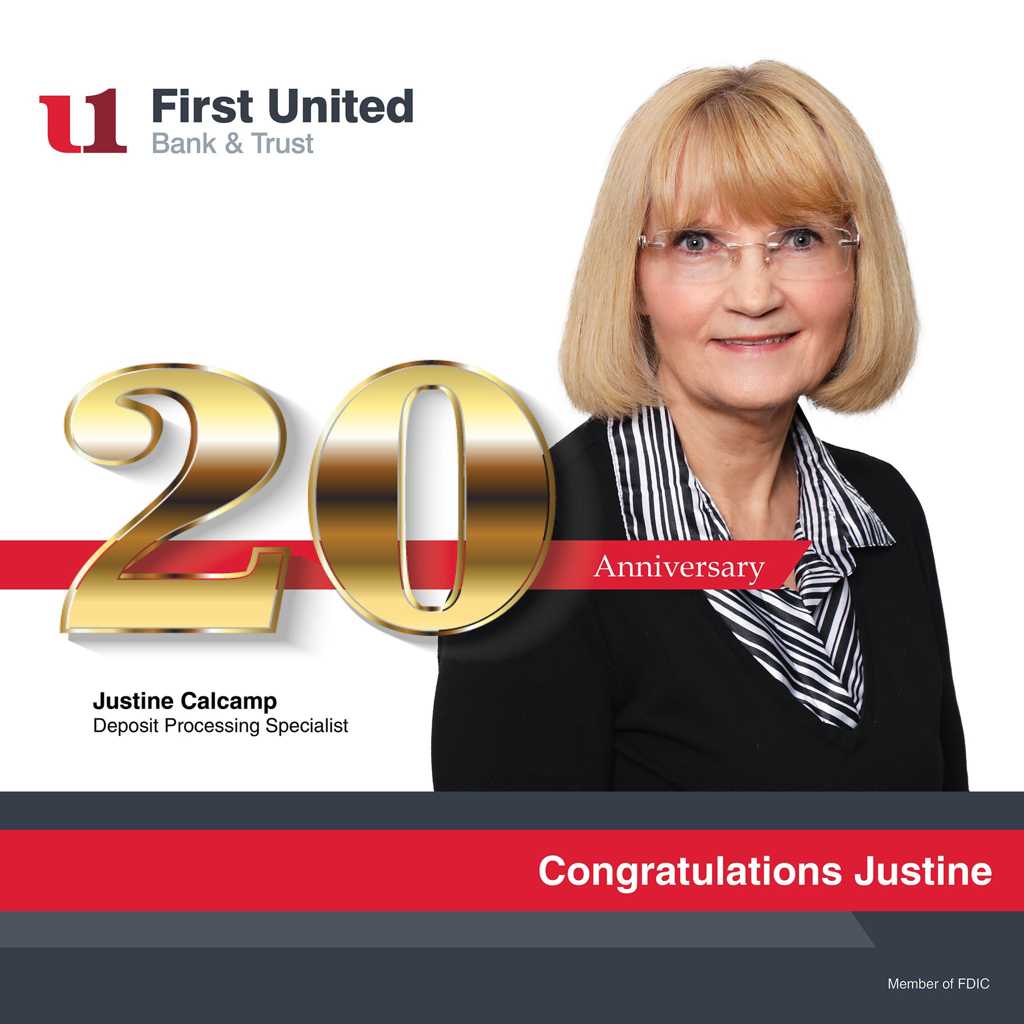Congratulations to Deposit... - First United Bank & Trust | Facebook