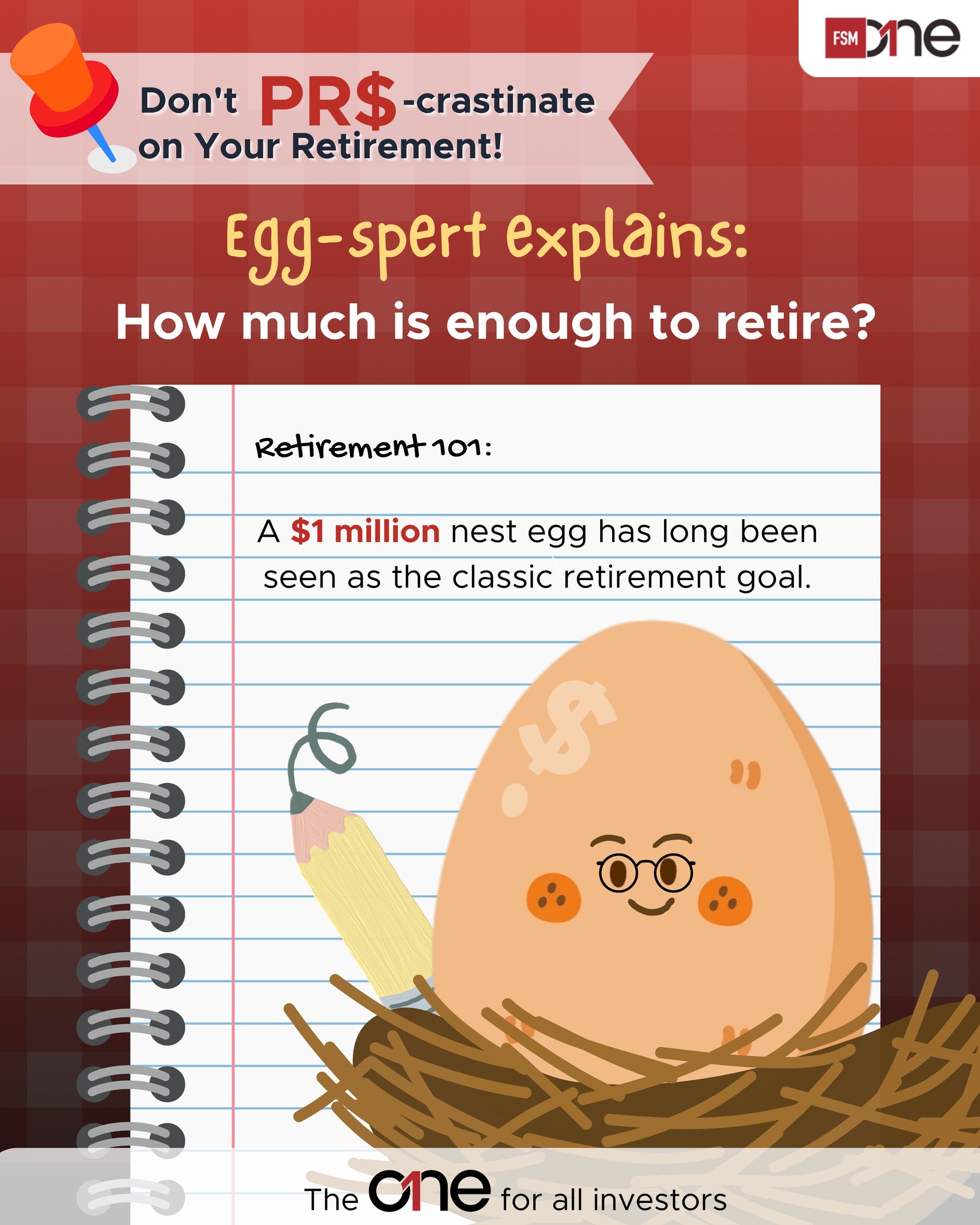 FSMOne Malaysia - “Do I really need $1 million to retire?”... | Facebook