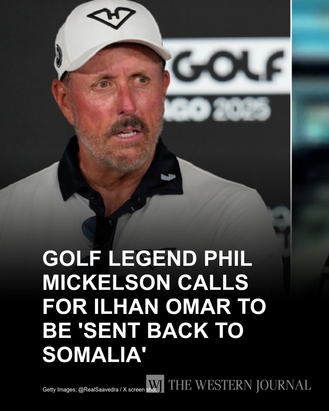 Conservative - Golf legend Phil Mickelson is furious with Ilhan Omar’s ...