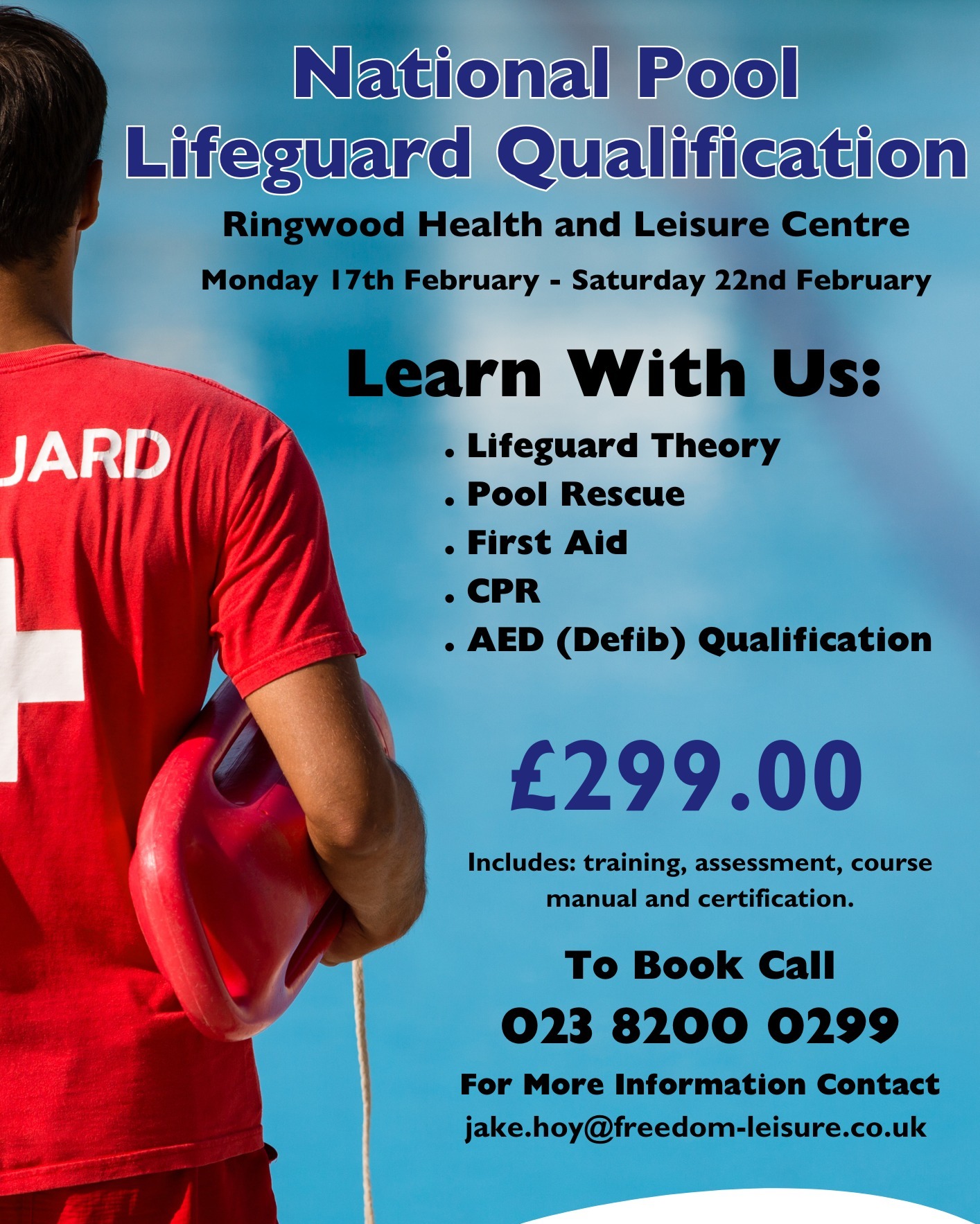 New - 🏊‍♀️ An Exciting New Opportunity For YOU 🏊‍♀️ Freedom Leisure New ...