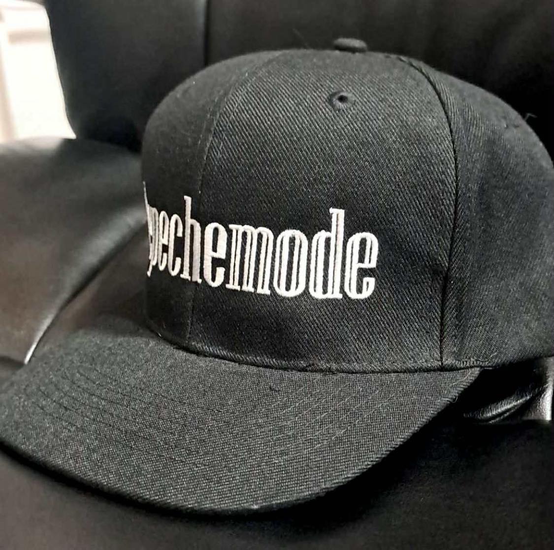 Cappellino Baseball Depeche Mode, Logo Rock Band, Nero, Unisex, Taglia Unica, Nuovo Con Etichette