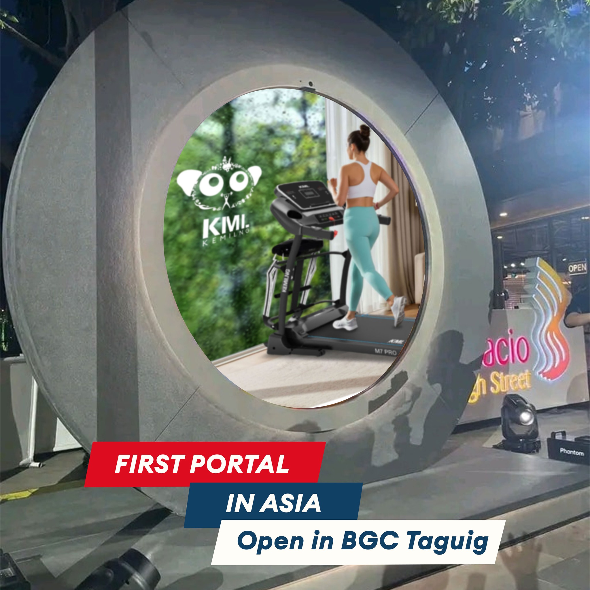 Kemilng - HELLO, WORLD! THE PORTAL IS NOW OPEN IN BGC 🇵🇭 First in Asia ...