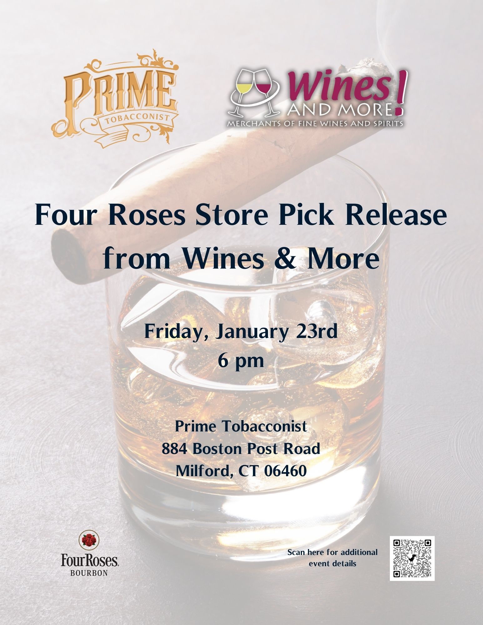 Four Roses store pick release from Wines & More