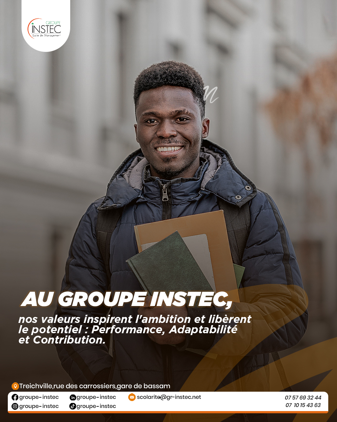 Groupe INSTEC - Plus qu'une école de formation supérieure,... | Facebook