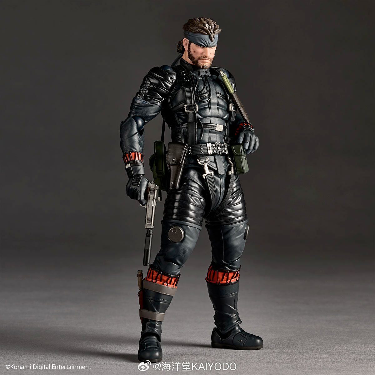 Kaiyodo Revoltech Amazing Yamaguchi Metal Gear Solid Delta: Snake