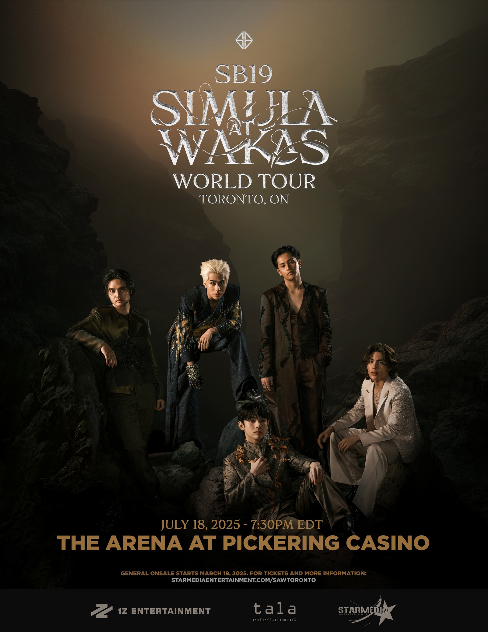SB19 - 🍎 Simula at Wakas World Tour: Toronto July 18, 2025 - 7:30PM EDT ...