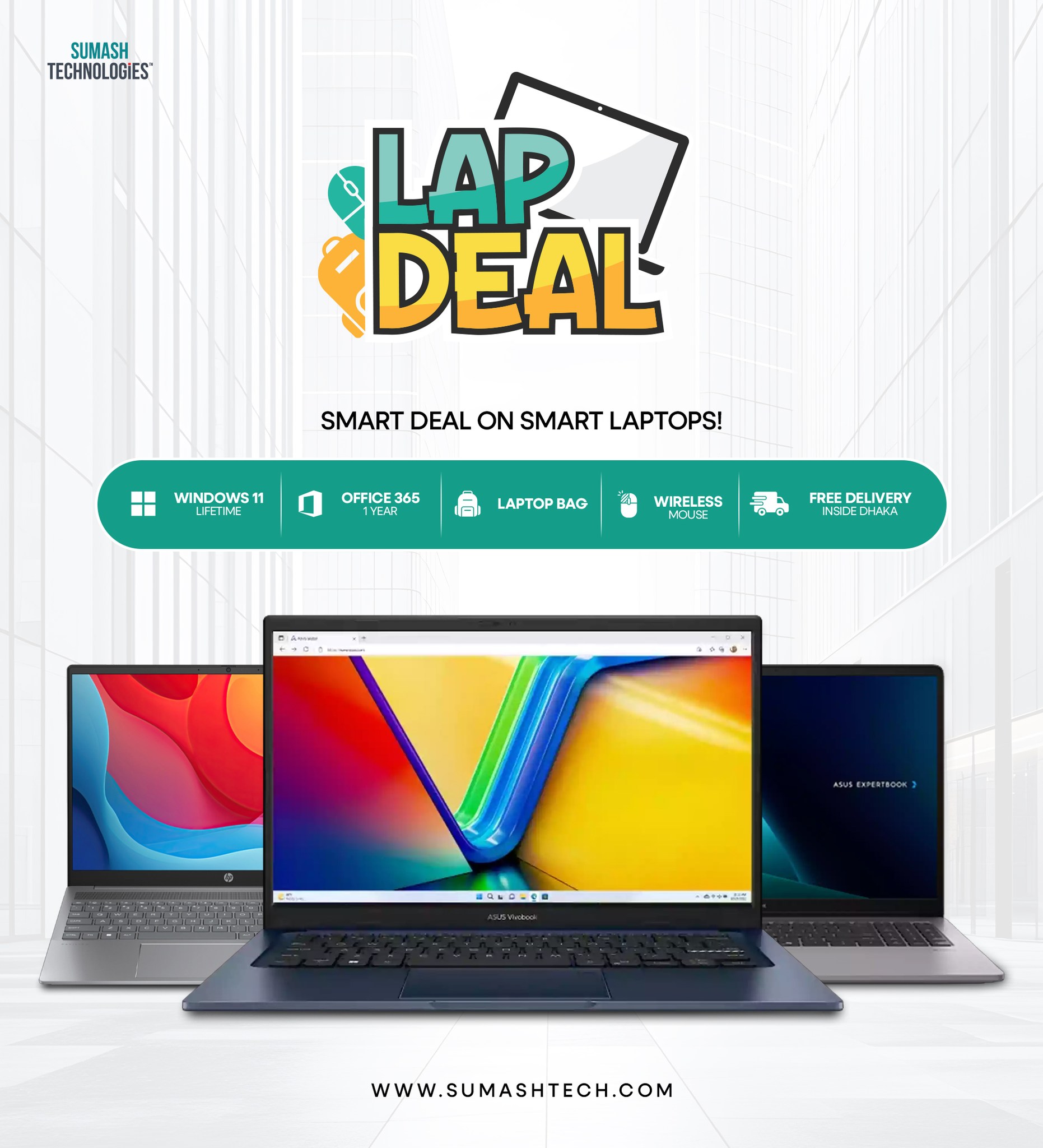 Sumash - Sumash Technologies এর LAPDEAL এ, আপনার টেক লাইফে আনুন নতুন ...
