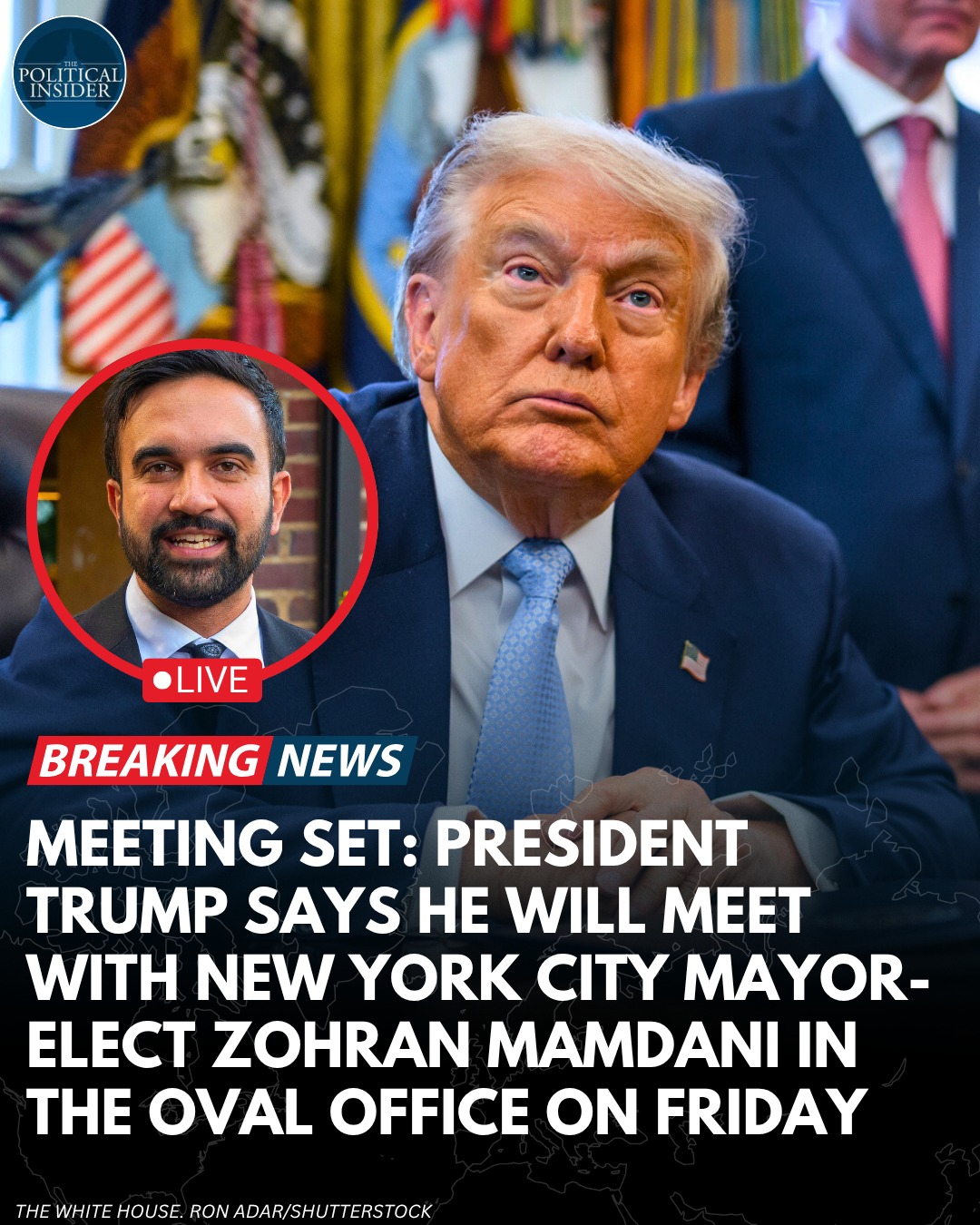 The Political - President Donald Trump will meet with New York City ...