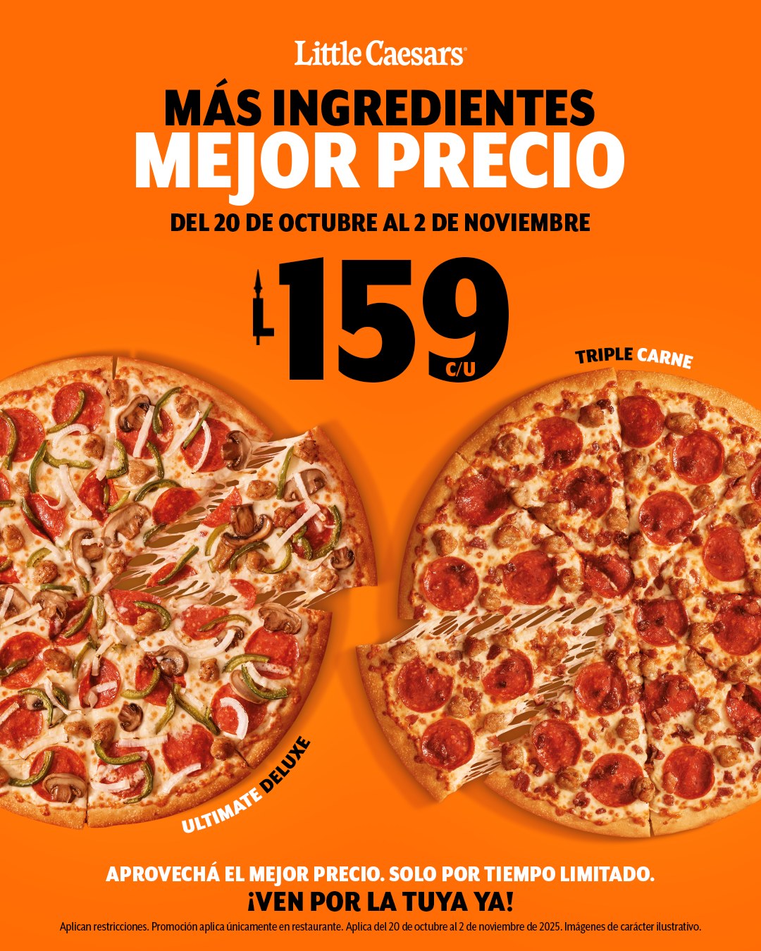 Little Caesars Honduras - Sí, ya estamos en NOVIEMBRE 😱 Y seguimos ...