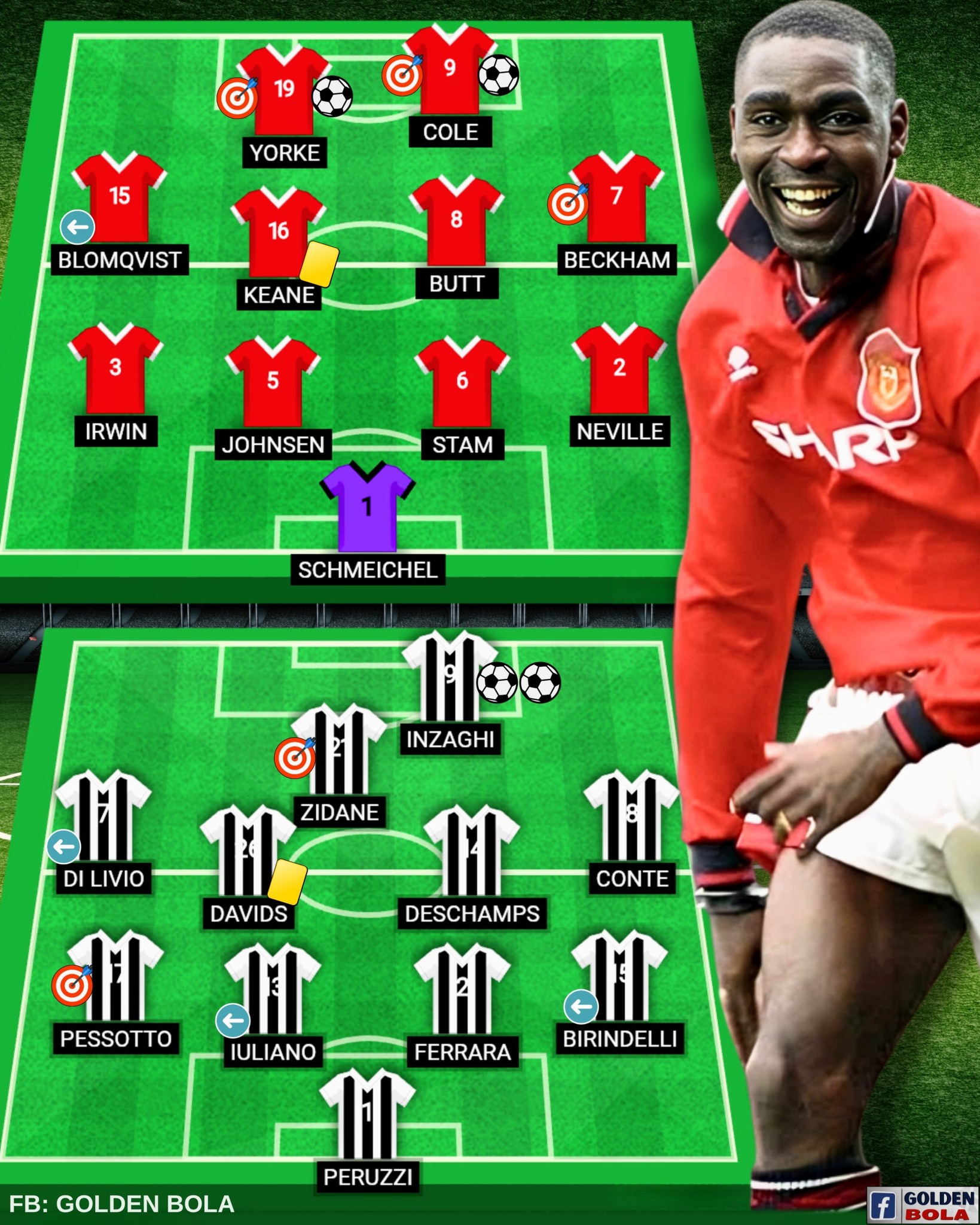 1998-99 CL Final マンU vs バイエルン マッチデープログラム 1998-99