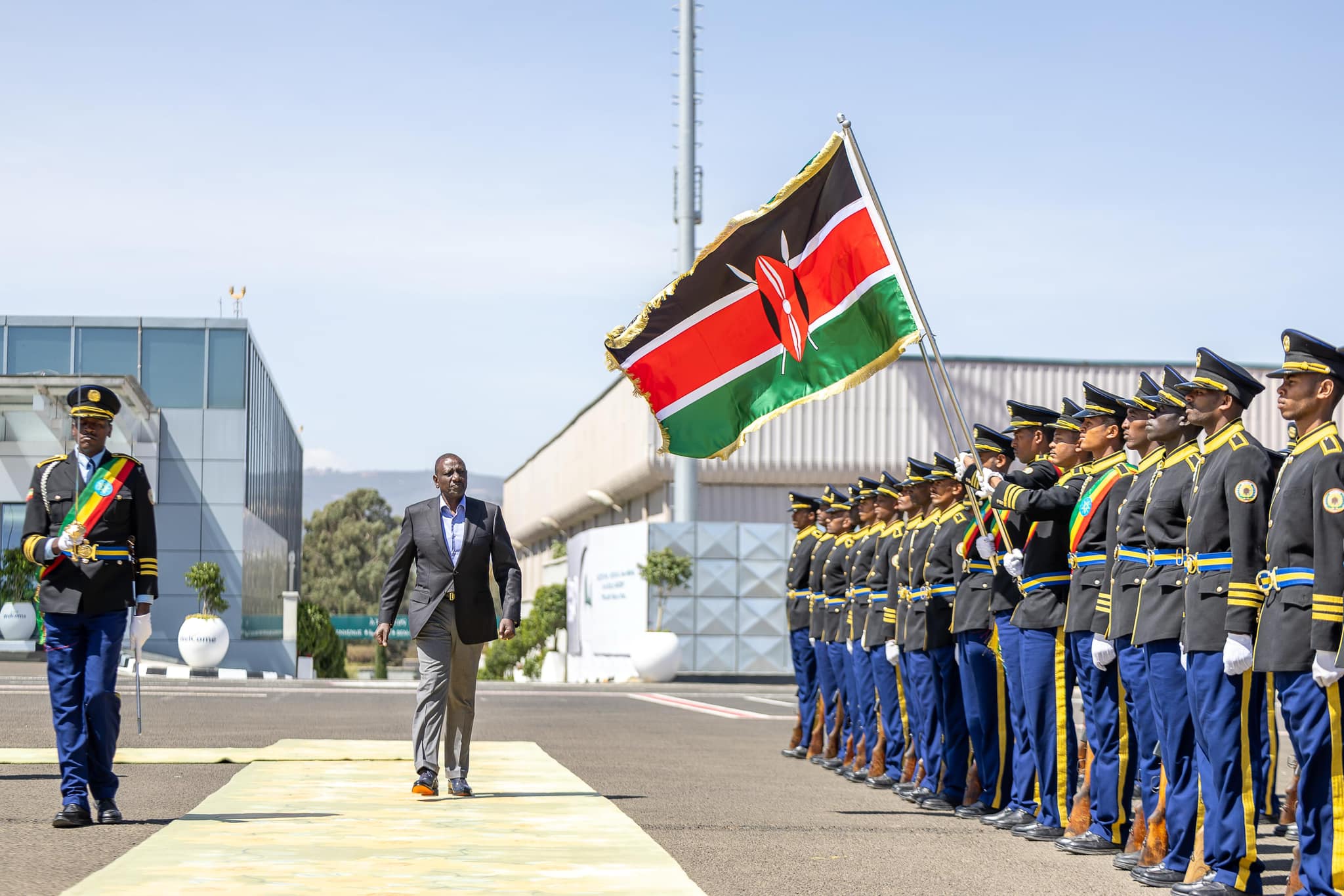 Arrived in Addis Ababa for the 38th... - William Samoei Ruto | Facebook