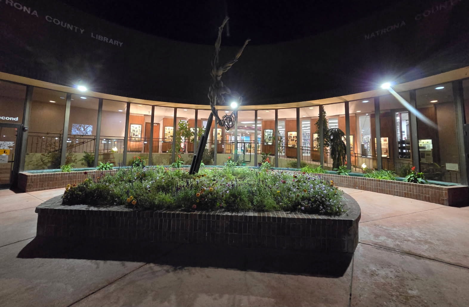 Natrona - We’re lighting up our Prometheus sculpture and the Atrium on ...
