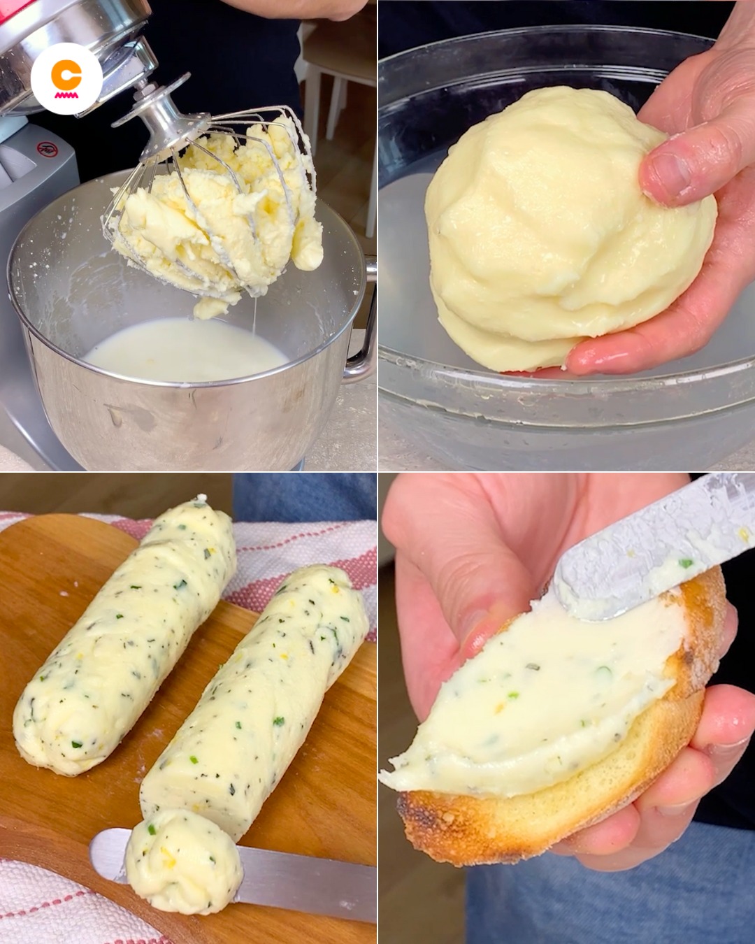 Cookist Wow - HOMEMADE HERB BUTTER? YES PLEASE! 🌿🧈 It’s... | Facebook