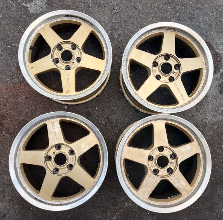 Found in Japan: A set of the mid-late '80s Mazdaspeed '747' wheels