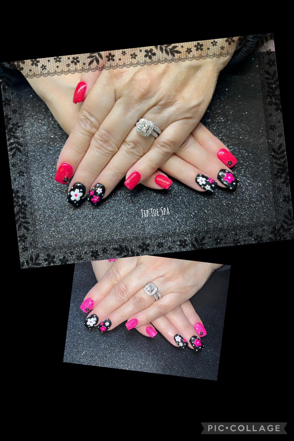 Tip - Cordoza in Barbie’s Buckle and Shellac in Black pool with decal ...