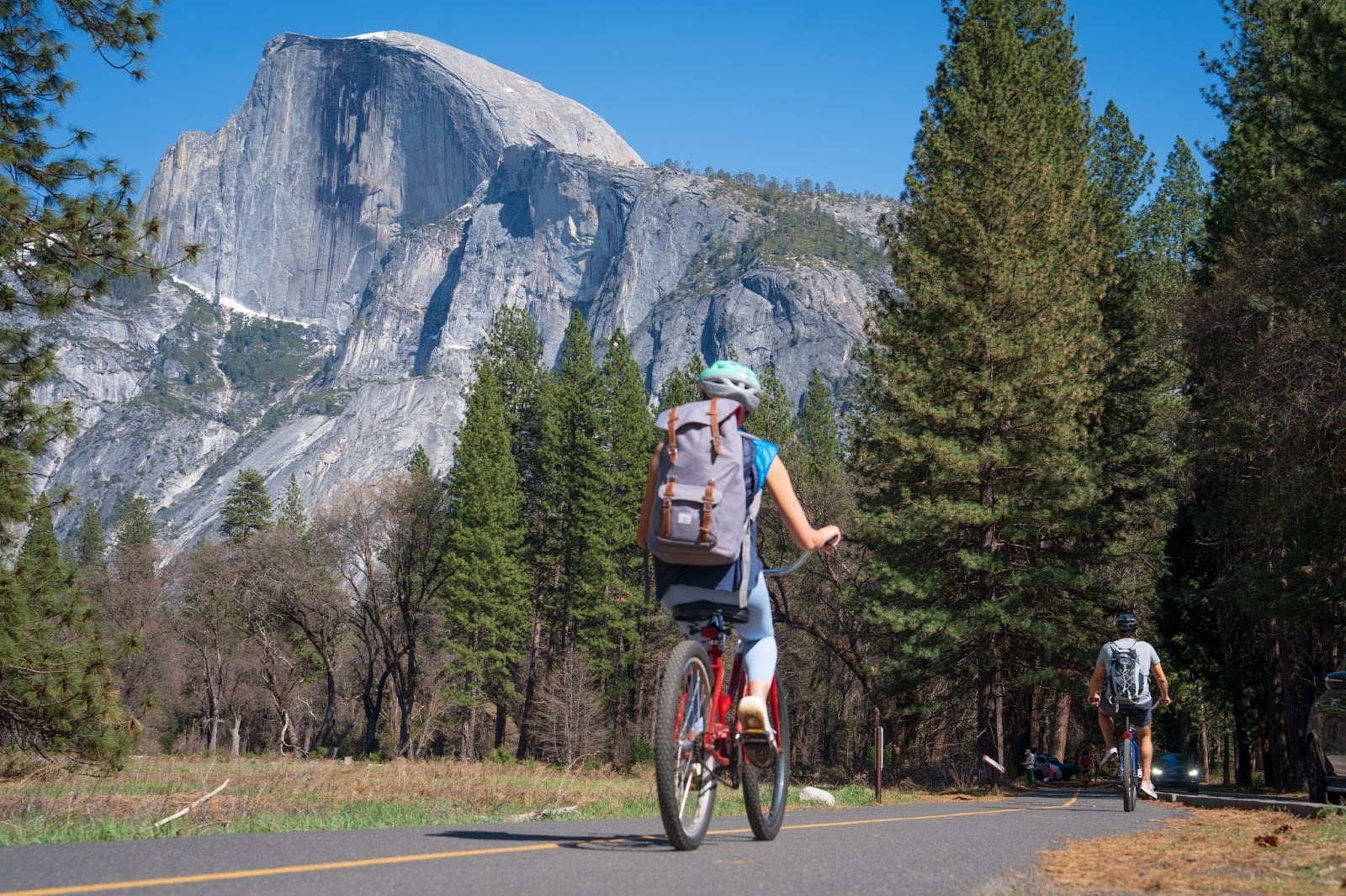 Skip the parking and pedal your way through Yosemite National Park 