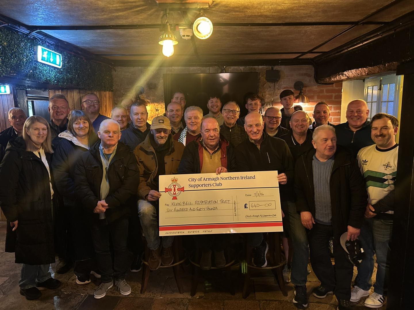 The Kevin - And so… back to great friends and supporters of the Trust ...