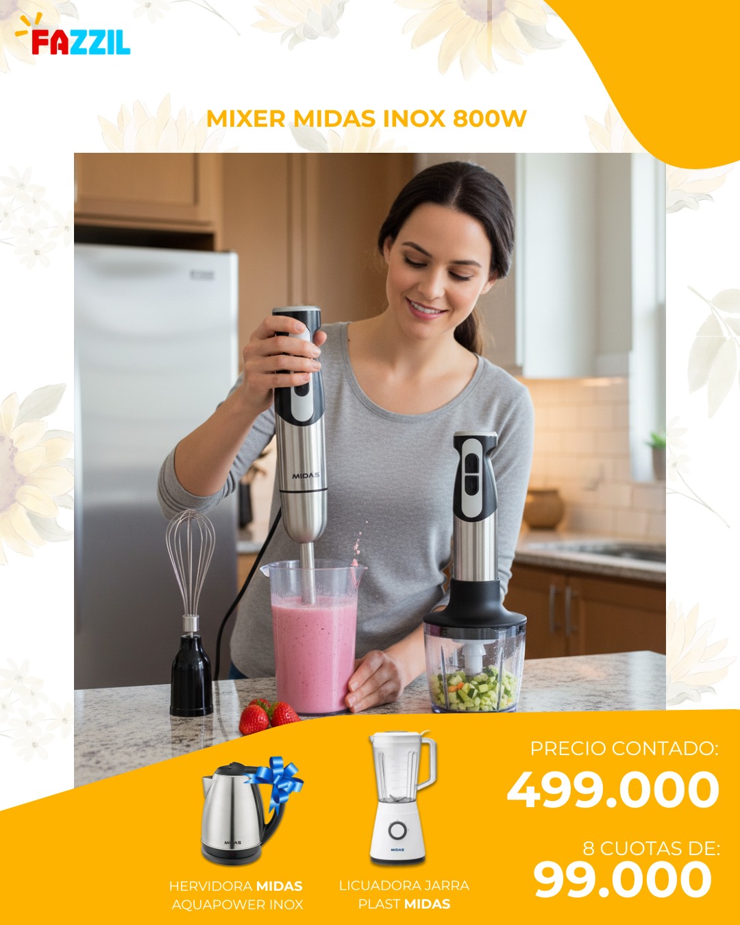 Fazzil - 🌼 Combo Primavera Midas – Tu cocina con más estilo y ...