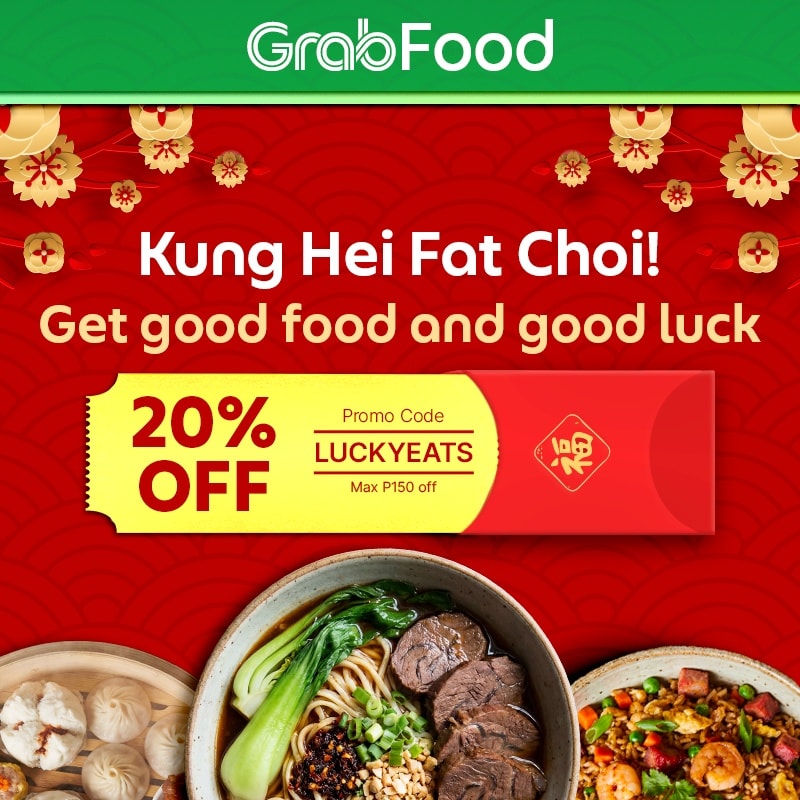 GrabFood PH - 🧧Gong Xi, eat more! Lucky food = lucky... | Facebook