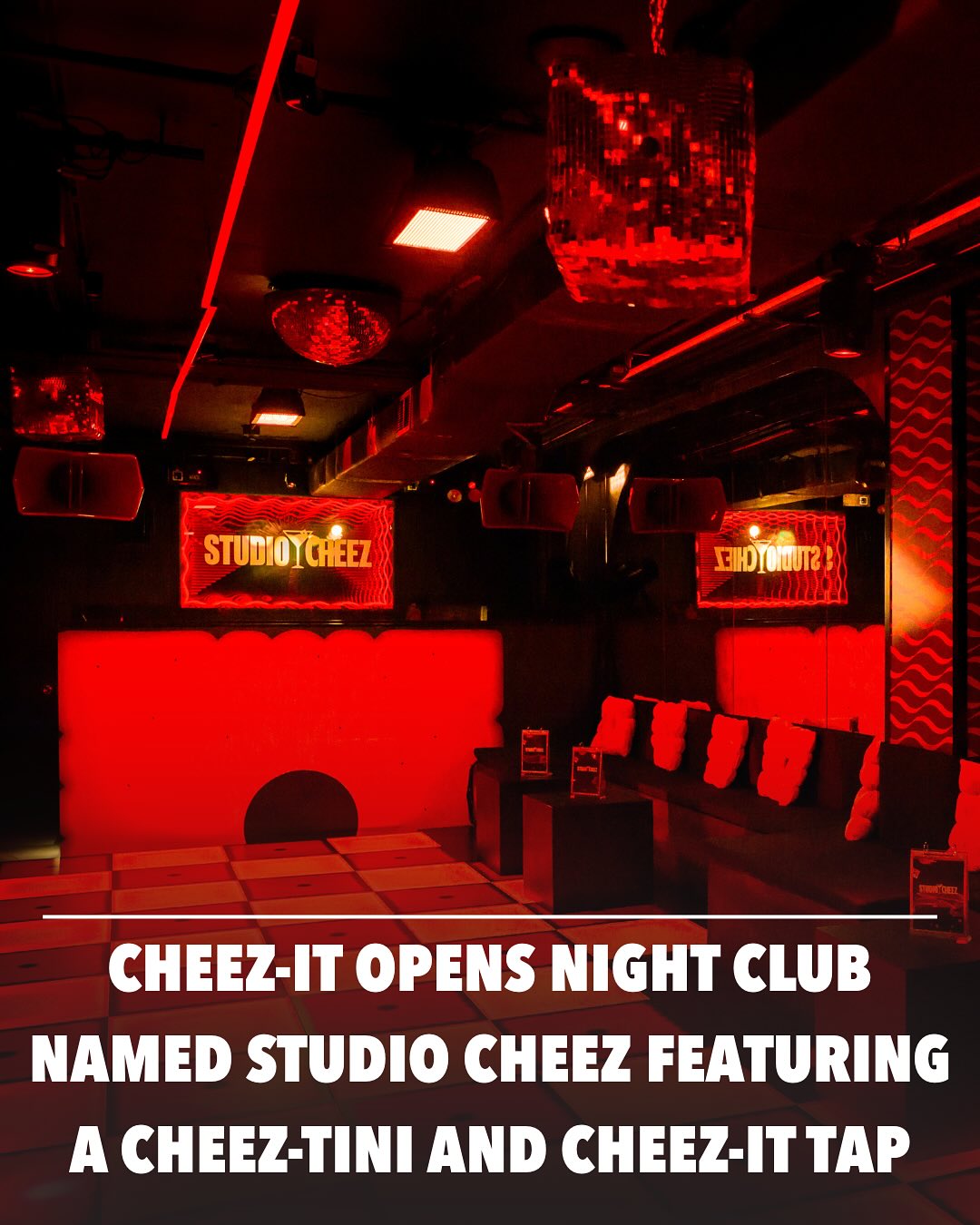 Cheez-It - WELCOME TO STUDIO-CHEEZ - the world’s ONLY... | Facebook