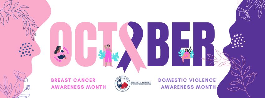 Harris - October is Breast Cancer & Domestic Violence Awareness Month ...