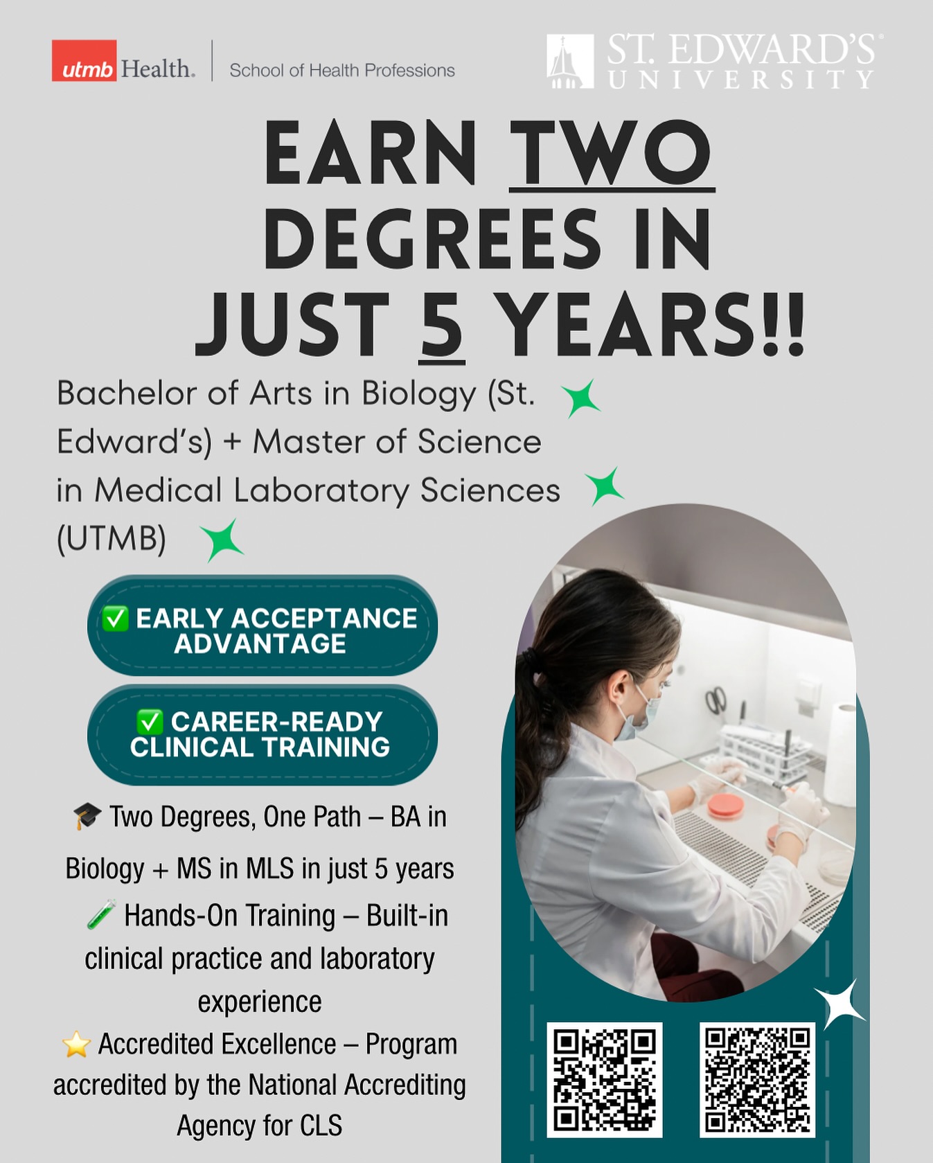 UTMB Clinical Laboratory Sciences Program | Galveston TX