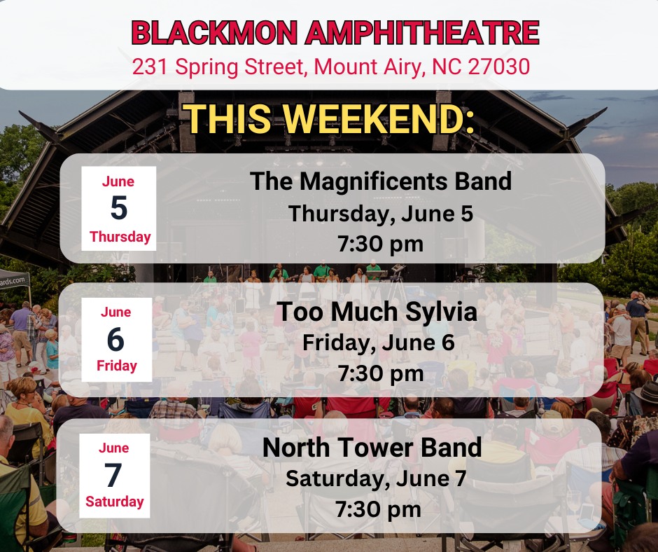 Blackmon Amphitheatre summer concert series