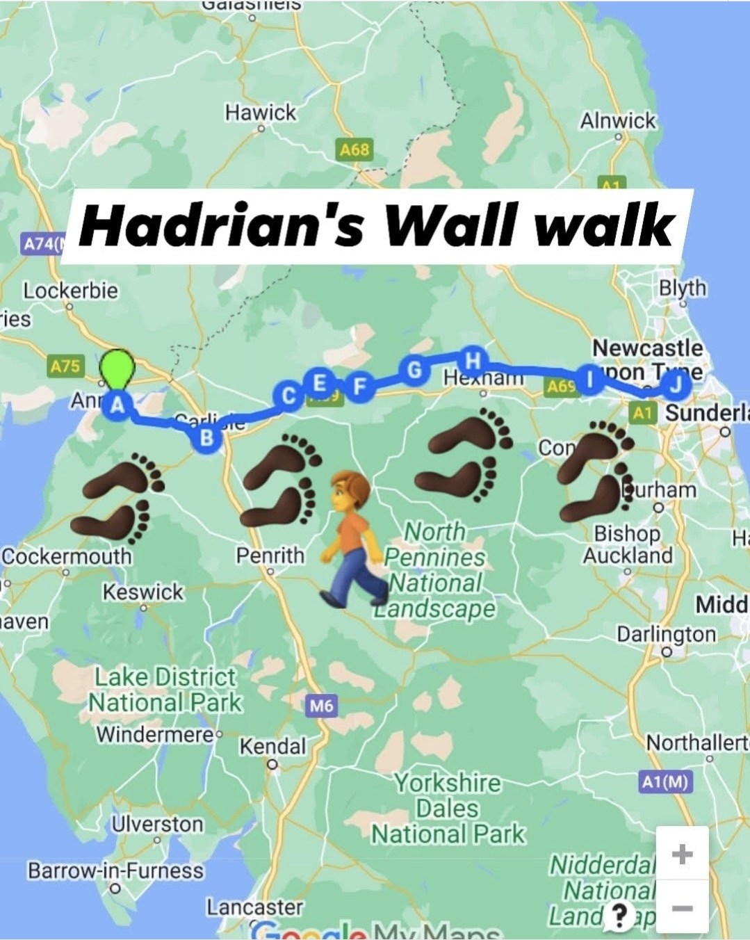 Days - Our guide for walking Hadrian's Wall from Carlisle to Newcastle ...