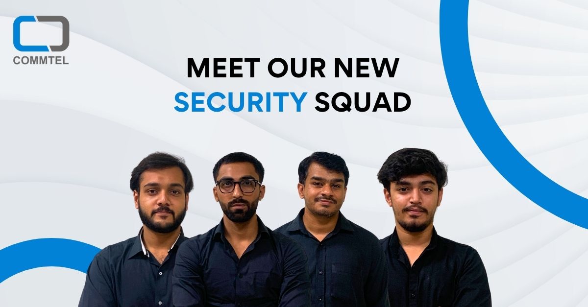 COMMTEL - MEET OUR NEW SECURITY SQUAD 🔐 We’re thrilled... | Facebook