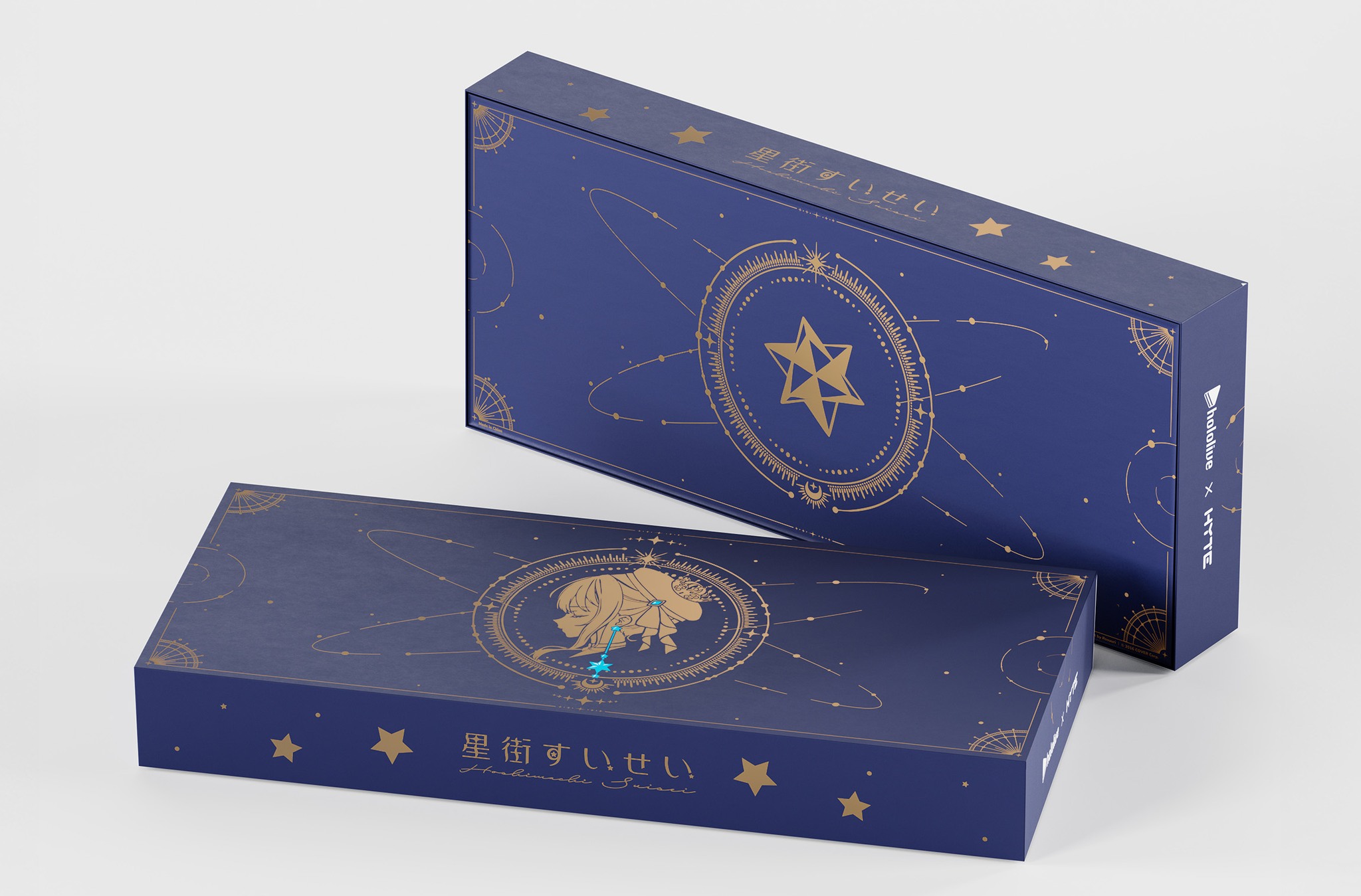 I did the art for Hoshimachi Suisei x HYTE PC Case！☄️ 星街すい 