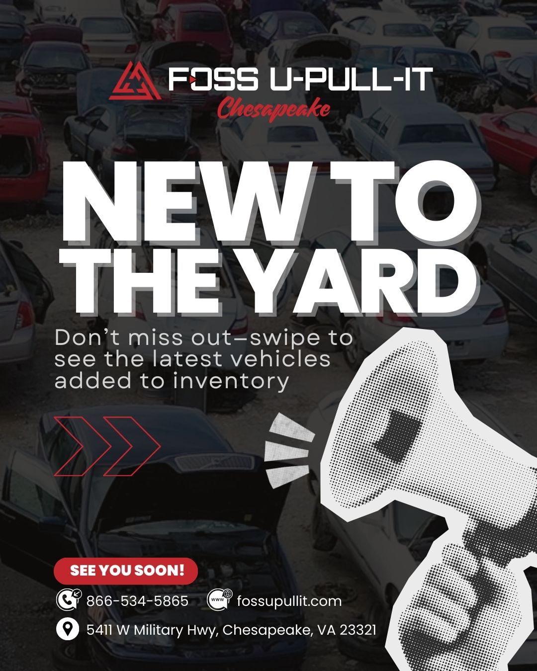 Best HD Pictures about  Foss U Pull It  with No AI Images