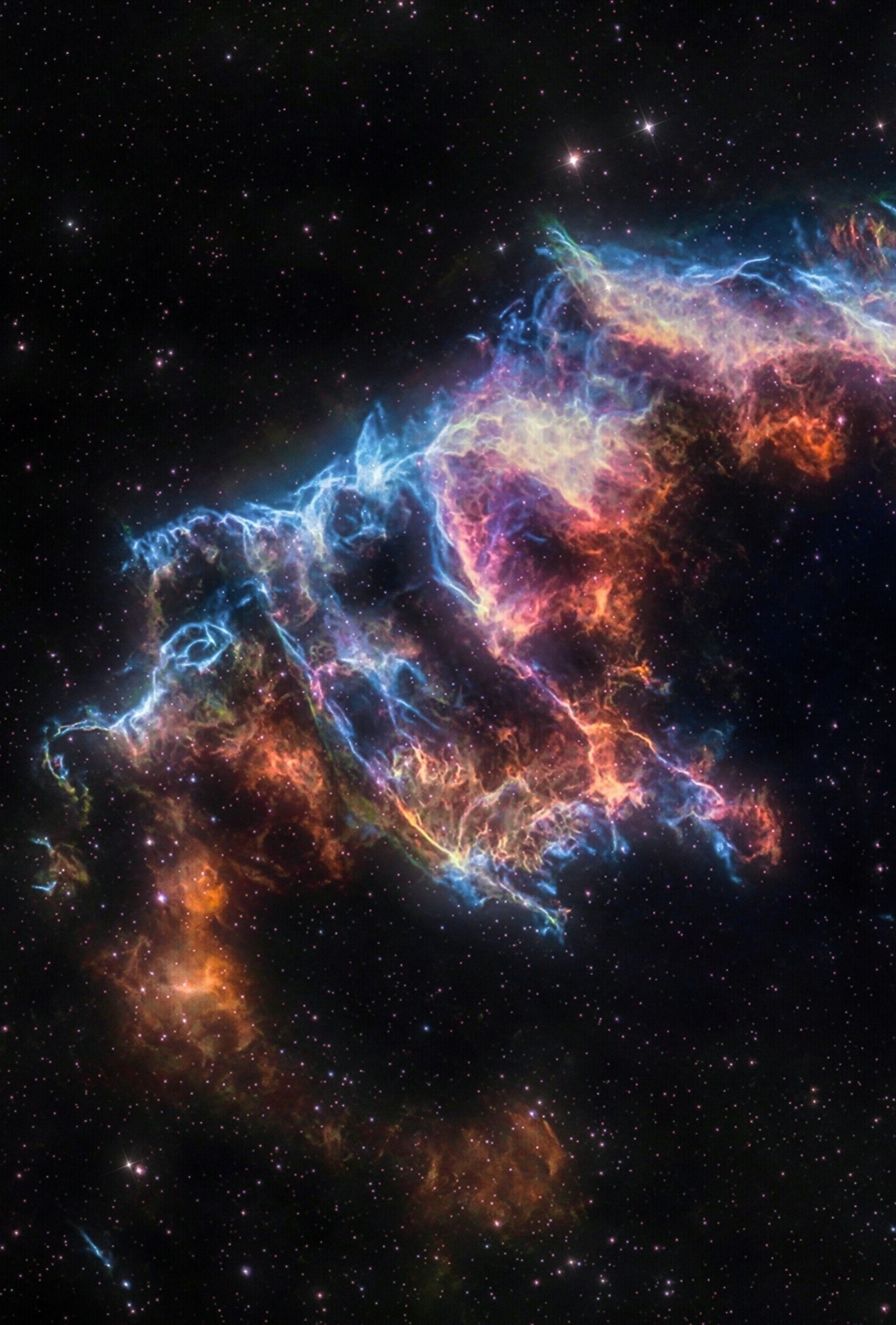 What are the best settings for imaging the bat nebula with a