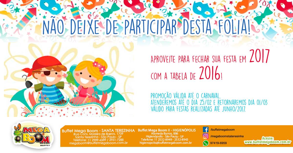 O Carnaval Esta Chegando E Nossas Buffet Mega Boom Facebook facebook