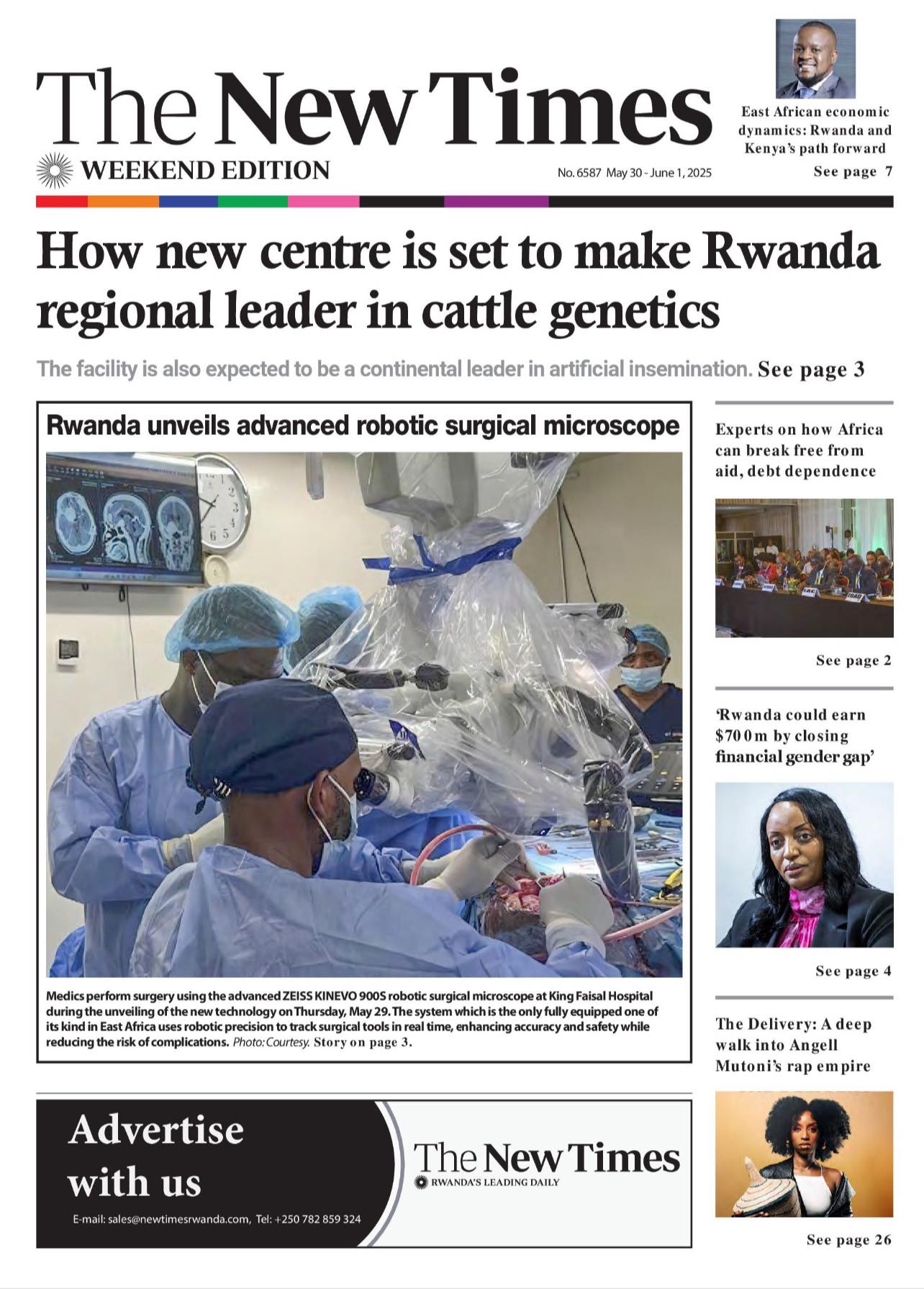 The New - The New Times Epaper front page of Friday, May 30, 2025 ...